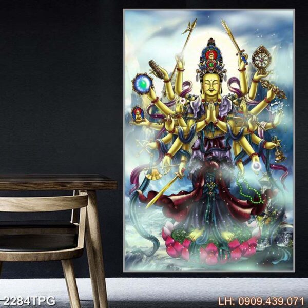 Bức tranh Phật uy nghi - 2284PG