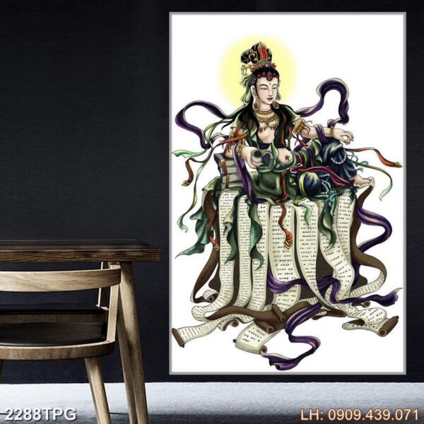 Bức tranh thờ Phật in nhanh - 2288PG