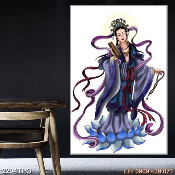 Tranh ảnh thờ Phật trang nghiêm - 2294PG