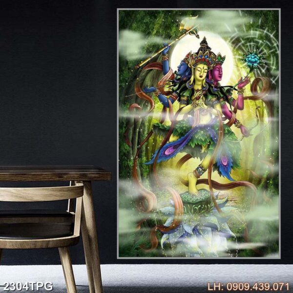 Tranh vẽ đức Phật tại TpHCM - 2304PG