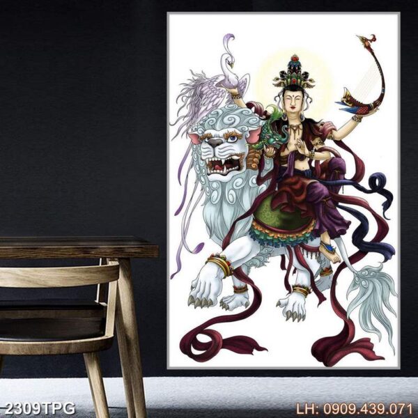 Bức tranh Phật uy nghi - 2309PG