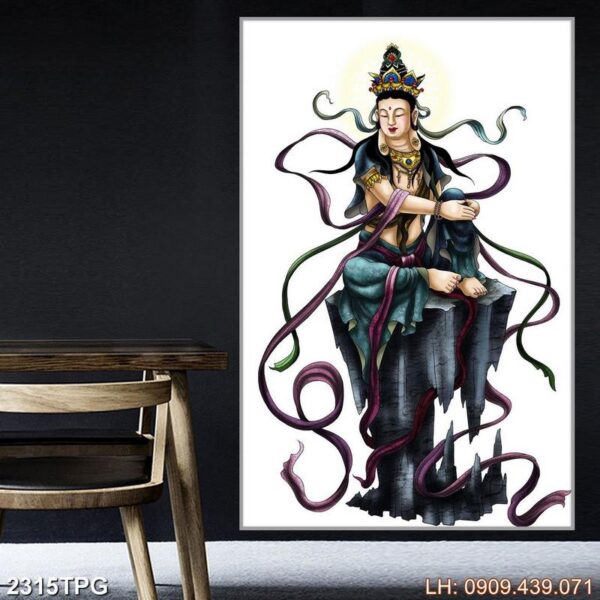 Bức tranh tôn giáo Phật tôn kính - 2315PG