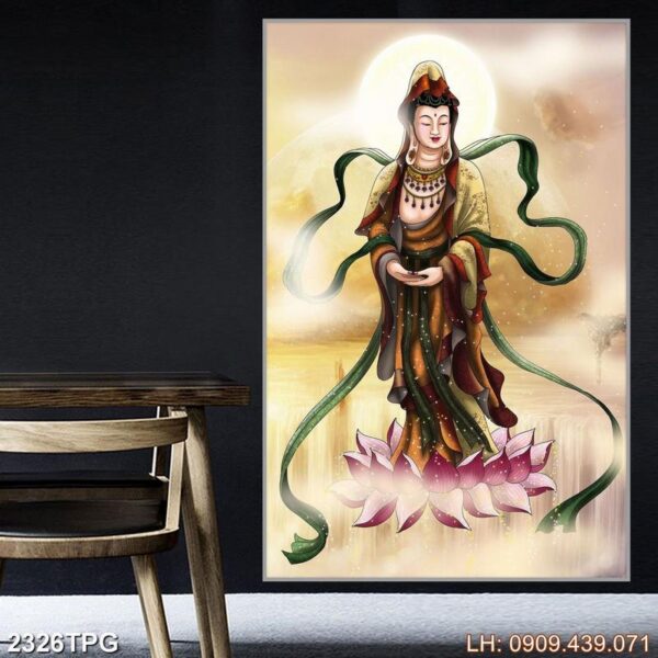 Bức tranh Phật trang nghiêm - 2326PG