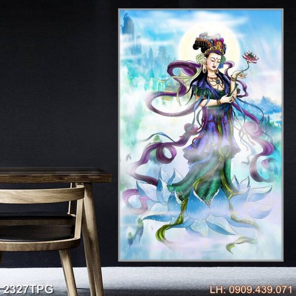 Bức tranh Phật tôn kính - 2327PG