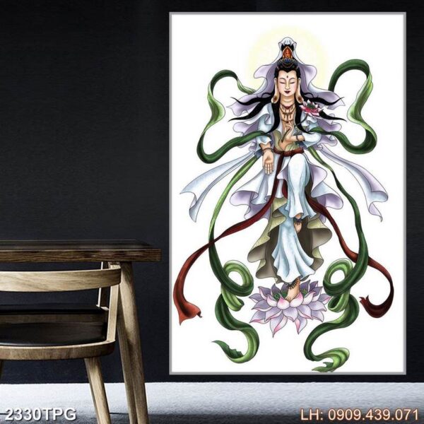 Tranh ảnh Phật trang nghiêm - 2330PG