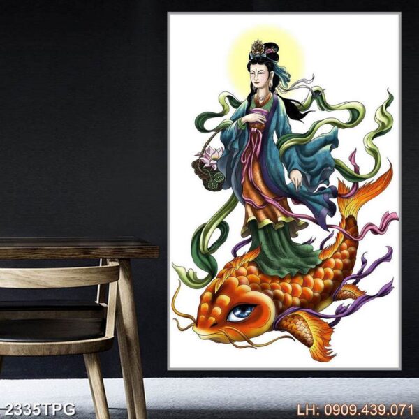 Mẫu tranh đức Phật giá rẻ - 2335PG