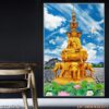 Bức tranh Phật in tráng gương - 2378PG