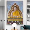 Tranh ảnh thờ Phật in canvas - 333PG