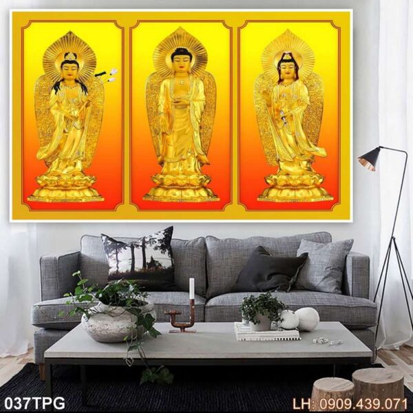 Tranh ảnh Phật trang nghiêm - 037PG