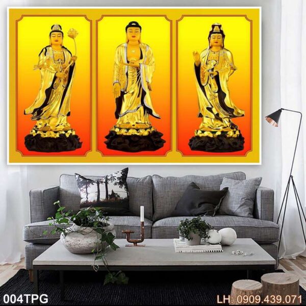 Mẫu tranh thờ Phật tại TpHCM - 004PG