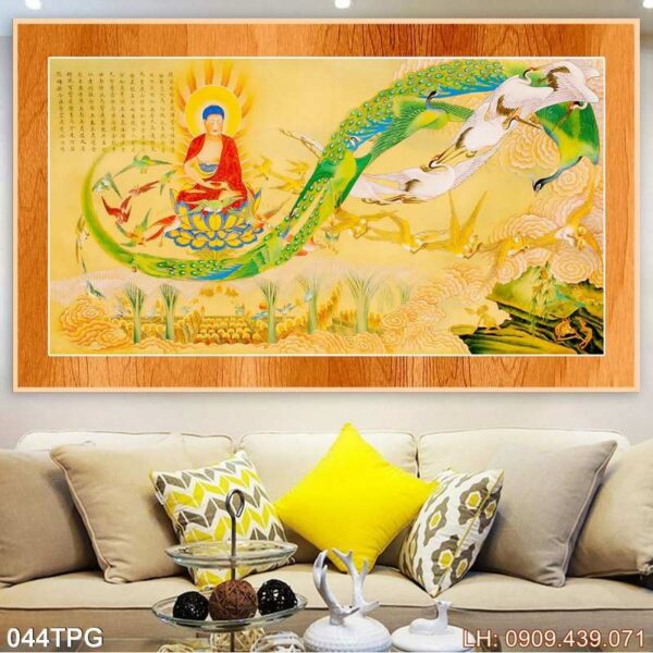Tranh Phật dán kính - 044PG