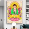 Bức tranh Phật ấn tượng - 458PG