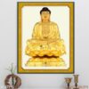 Bức tranh thờ Phật có khung - 464PG
