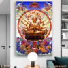 Mẫu tranh Phật dán tường - 522PG