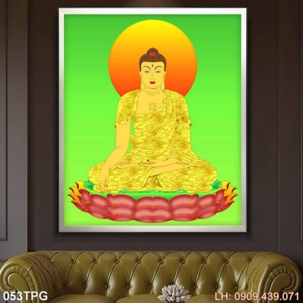 Tranh ảnh thờ Phật trang nghiêm - 053PG