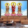 Bức tranh Phật dán kính - 590PG