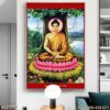 Tranh vẽ đức Phật đẹp - 592PG