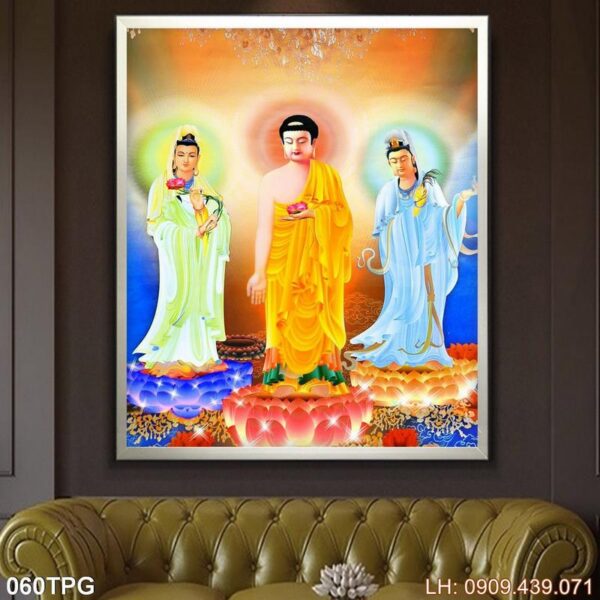 Mẫu tranh Phật khổ lớn - 060PG