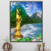Bức tranh thờ Phật in nhanh - 642PG