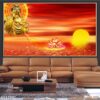 Tranh thờ Phật in canvas - 663PG