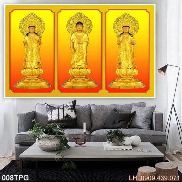 Bức tranh tôn giáo Phật giá rẻ - 008PG