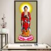 Bức tranh đức Phật in tráng gương - 800PG