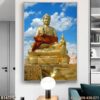Tranh tôn giáo Phật in canvas - 814PG