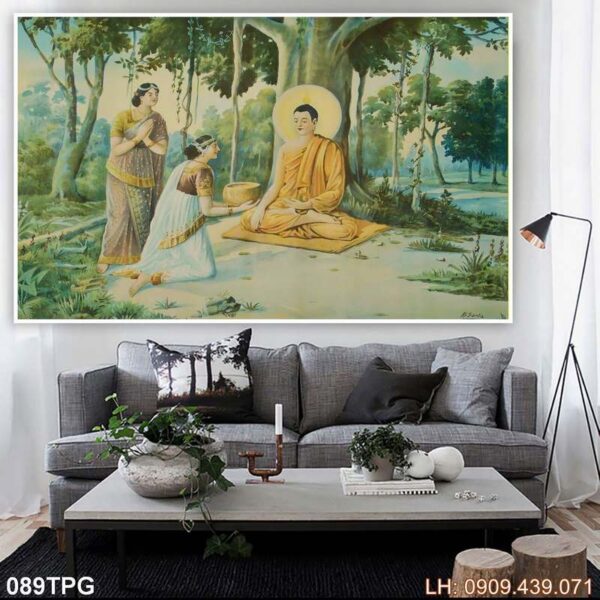 Tranh ảnh đức Phật giá rẻ - 089PG