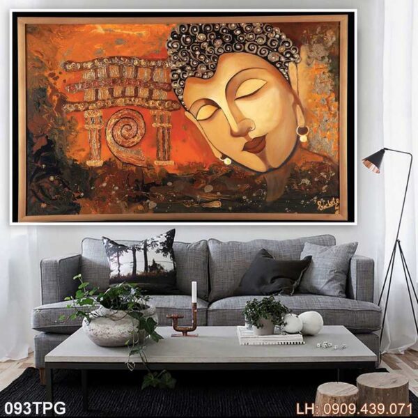 Tranh ảnh Phật có khung - 093PG