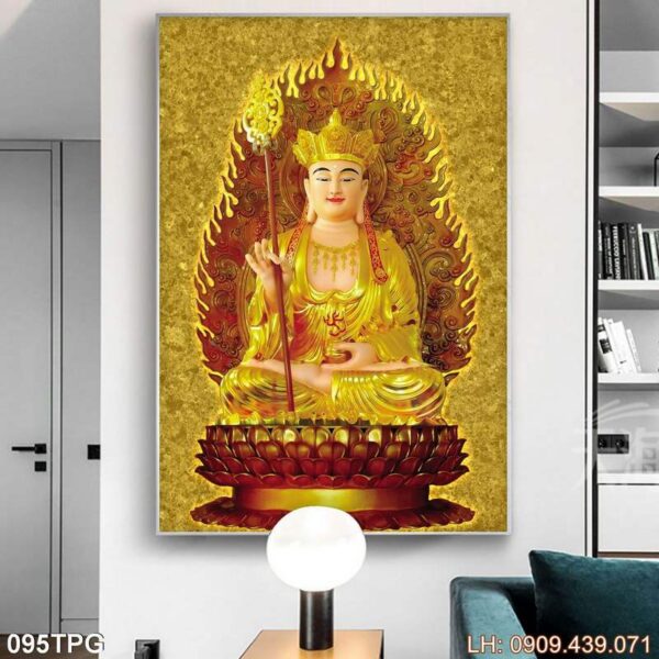 Ảnh Phật dán kiếng - 095PG