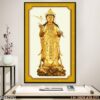Bức tranh đức Phật tôn kính - 099PG