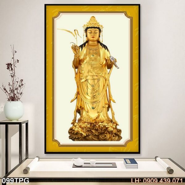Bức tranh đức Phật tôn kính - 099PG