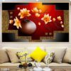 Bức tranh bình hoa phòng khách - 115BH