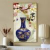 Bức tranh bình bông cổ - 249BH