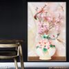 Bức tranh bình hoa phòng ngủ - 254BH