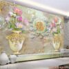 Tranh bình bông nghệ thuật - 449BH