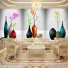 Tranh ảnh chiếc lọ hoa phòng khách - 480BH