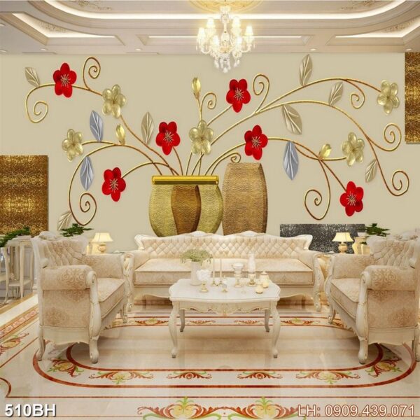 Tranh ảnh bình hoa nghệ thuật - 510BH