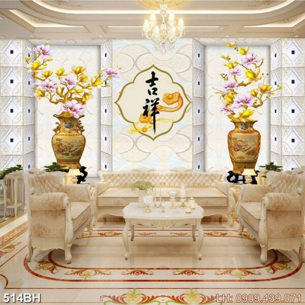 Tranh lọ hoa cổ - 514BH