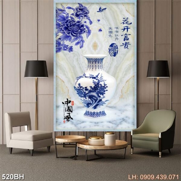 Ảnh lọ hoa ấn tượng - 520BH