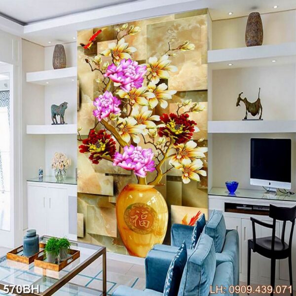 Tranh ảnh hoa đẹp - 570BH