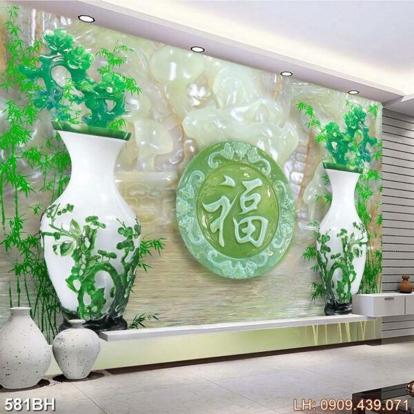 Ảnh bình hoa ấn tượng - 581BH