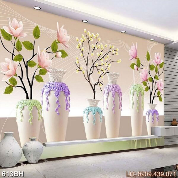 Hình ảnh bình bông đẹp - 613BH