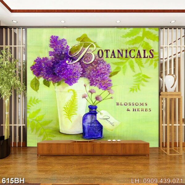 Hình ảnh bình bông phòng khách - 615BH