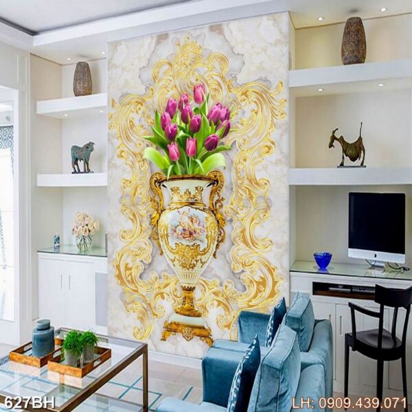 Ảnh lọ hoa phòng khách - 627BH