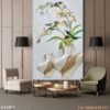 Tranh vẽ bình hoa đẹp - 644BH