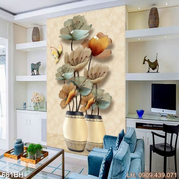 Ảnh bình bông tĩnh vật - 661BH