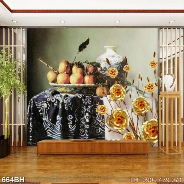 Ảnh lọ hoa đẹp - 664BH