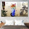 Tranh ảnh chiếc lọ hoa phòng khách - 068BH