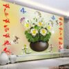 Hình ảnh bình hoa tĩnh vật - 716BH